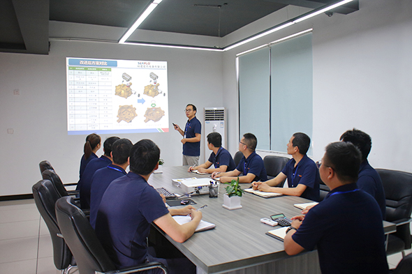 SEAFLO research and development engineers