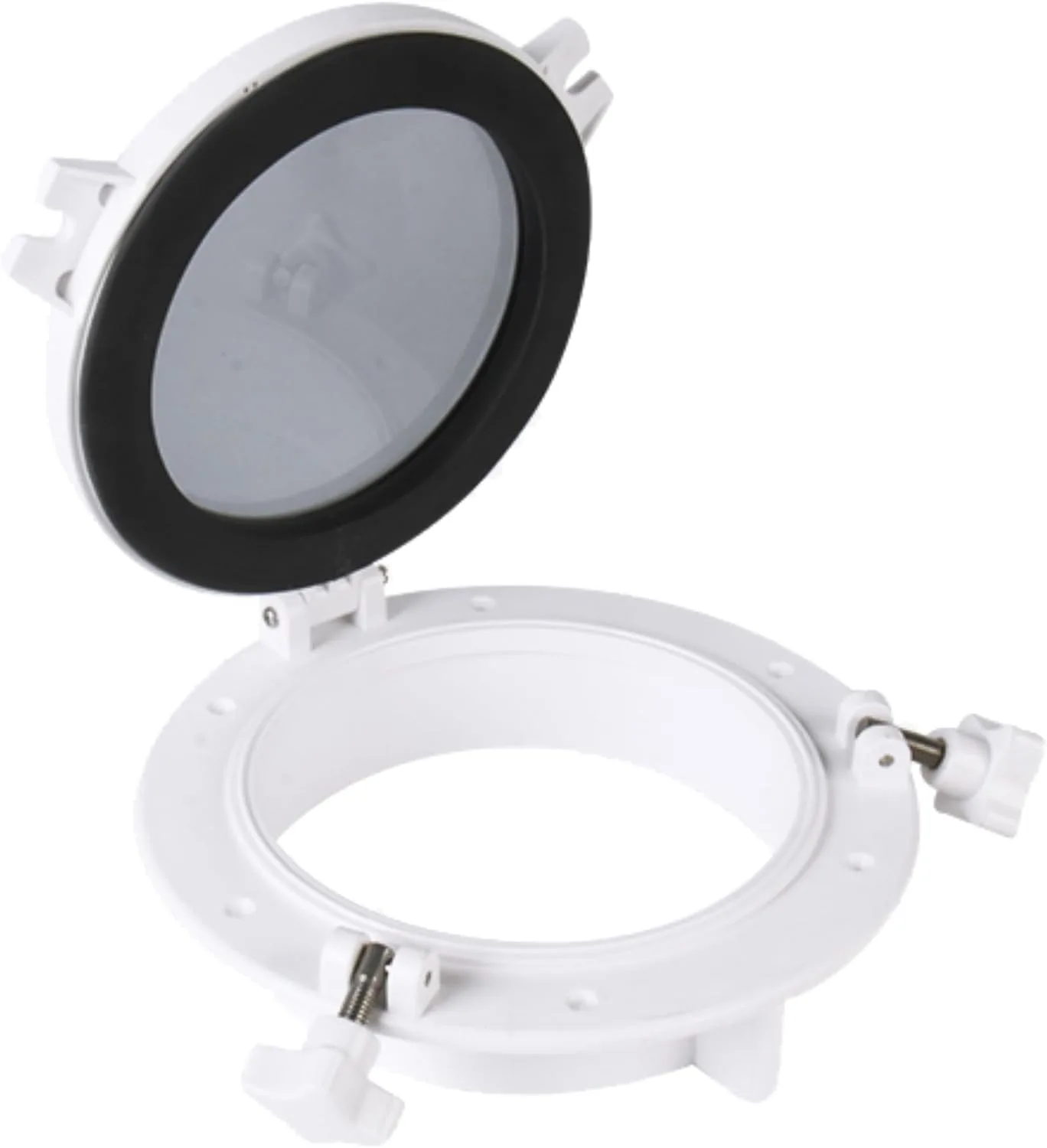 SEAFLO Round Porthole Port Light Window Abs Plastic Tempered — main view