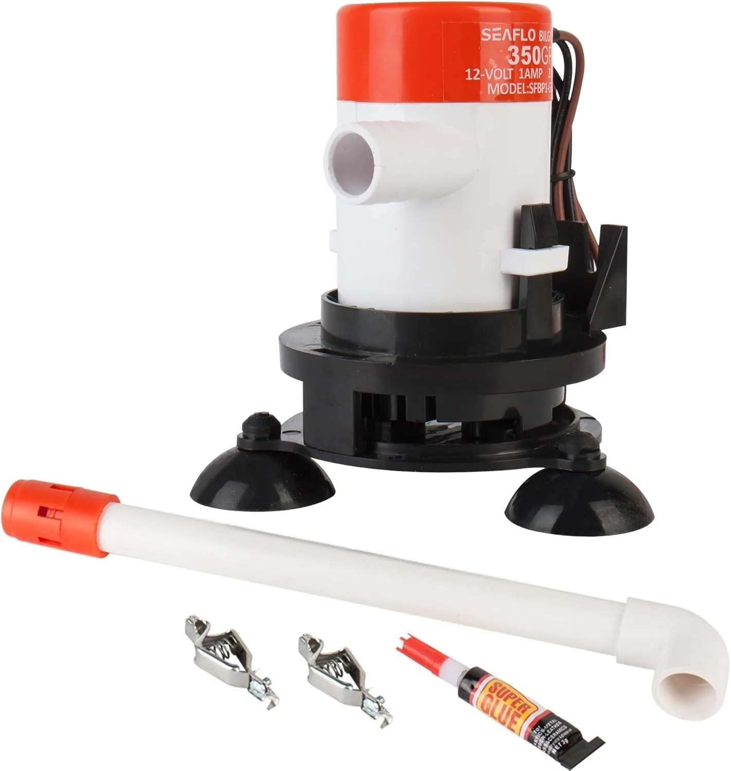 SEAFLO 09 Series Livewell Aerator Kit — 350 GPH, 12V — main view