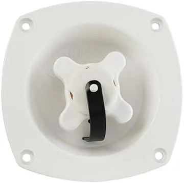 SEAFLO Wall Mount Water Inlet — White — main view