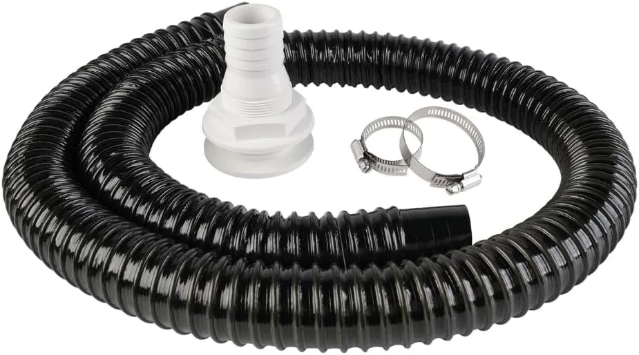 SEAFLO Bilge Pump Installation Kit with Hose, Clamps, and Thru Hull Fitting — main view
