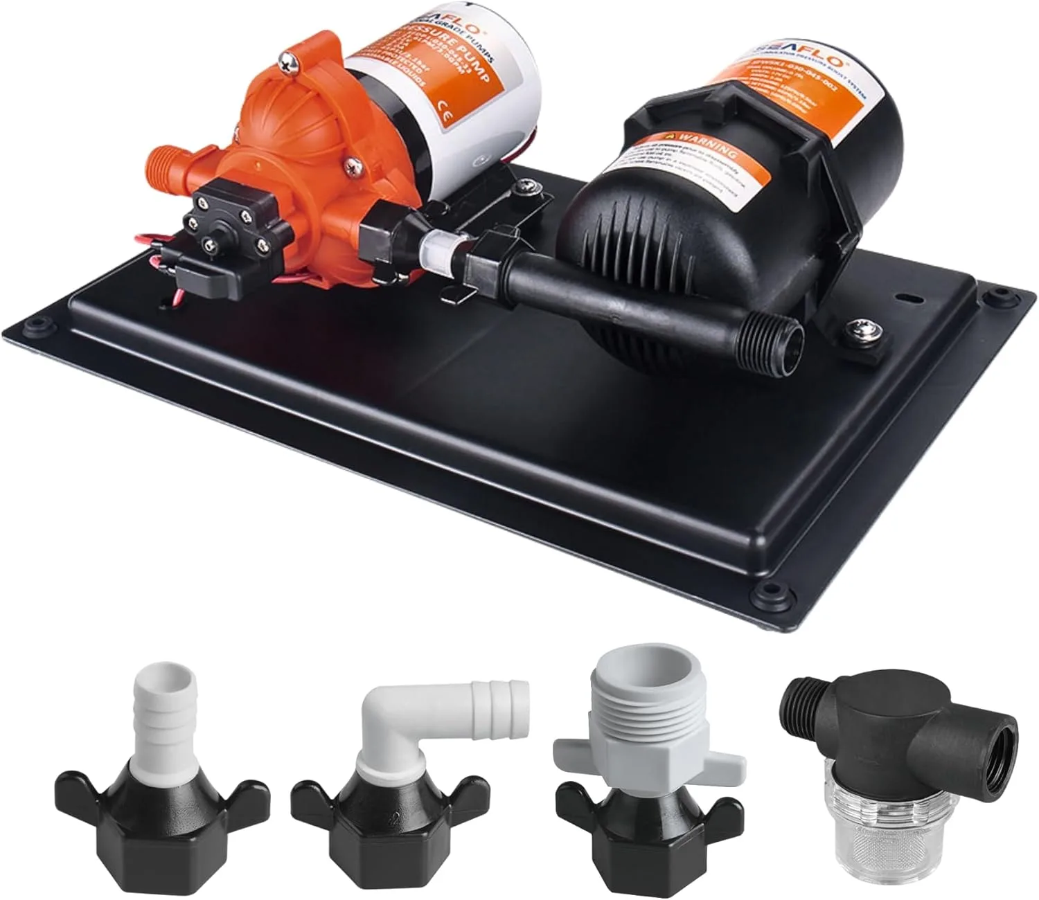 SEAFLO 33 Series Water Pump and Accumulator Tank System — 115V — main view