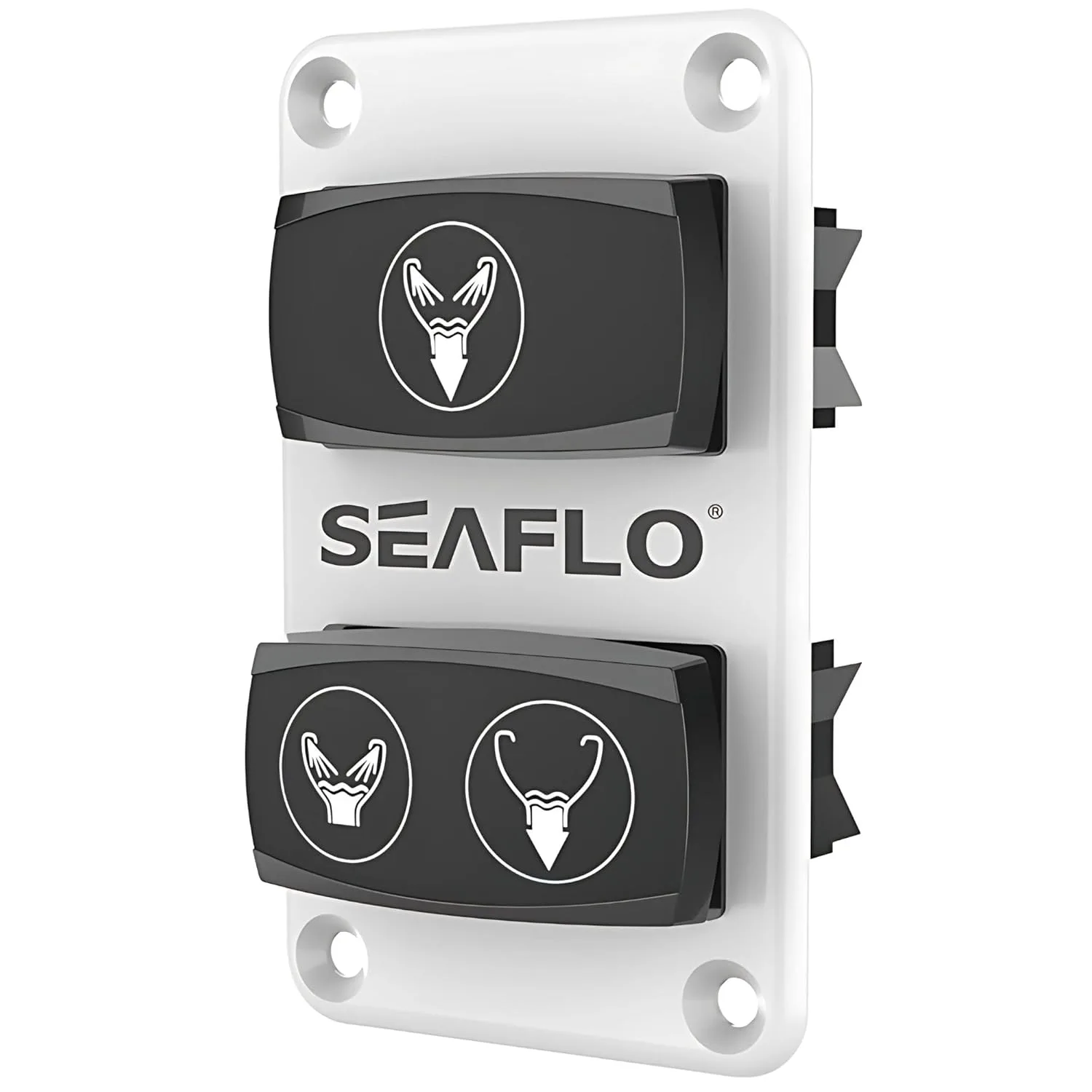 SEAFLO Electric Marine Toilet Switch Panel — main view