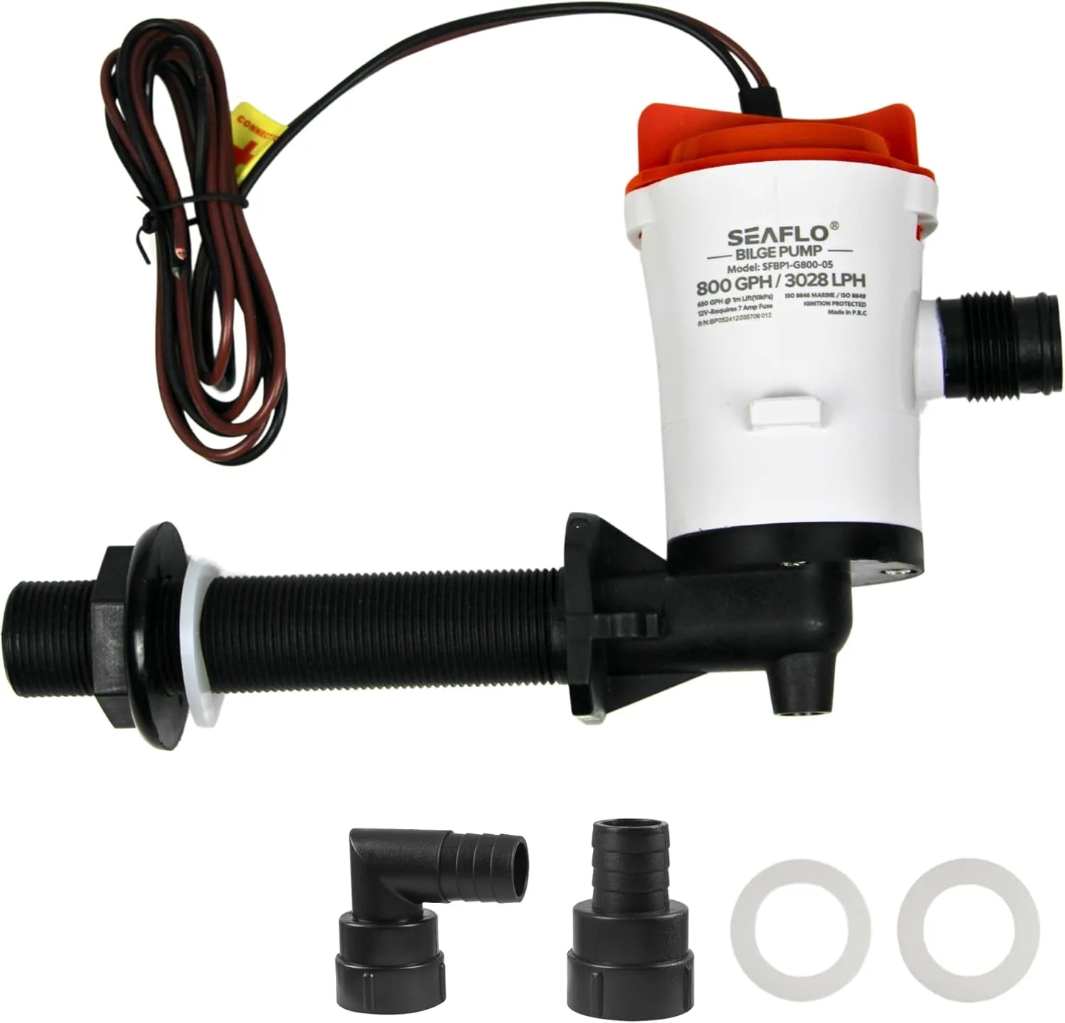 SEAFLO 05 Series Livewell Aerator Kit — 600 GPH, 12V — main view