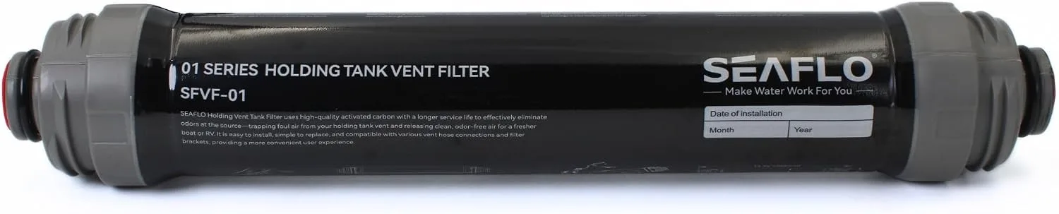 SEAFLO 01 Series Marine Hose — Black — main view